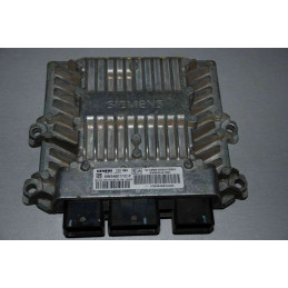 ECU MOTOR SIEMENS SID 804 5WS40111C-T PSA HW 9648624280 SW 9653447380 - CON INMOVILIZADOR ANULADO (INMO / IMMO OFF)