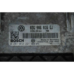 ECU MOTOR BOSCH EDC16U1 0281012221 VAG 03G906016GJ