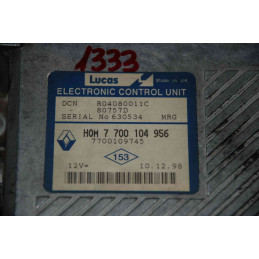 ENGINE ECU LUCAS DCN R04080011C 80757D RENAULT SCENIC I 1.9 DTI 68KW 92HP 7700109745 HOM7700104956