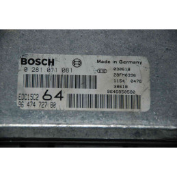 ECU MOTOR BOSCH EDC15C2-11.1 0281011081 PSA 9647472780