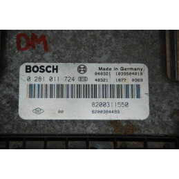 ECU MOTOR BOSCH EDC15C13-6.2 0281011724 RENAULT 8200311550