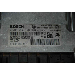 ECU MOTOR BOSCH EDC16C34 0281012468 PSA 9663268380