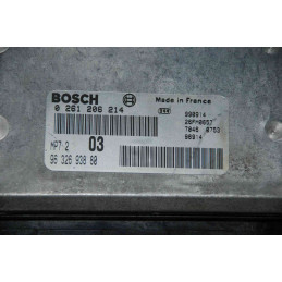 ECU MOTOR BOSCH MP7.2 0261206214 PSA 9632693880