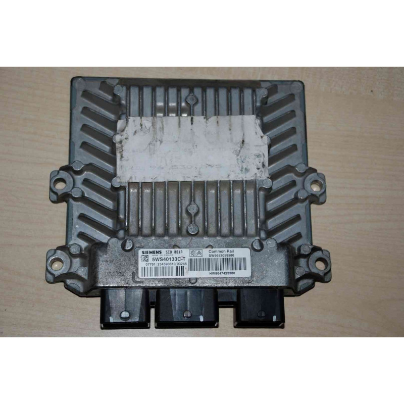 ECU MOTOR SIEMENS SID 801A 5WS40133C-T PSA 9647423380