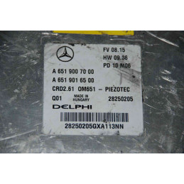 ECU MOTOR DELPHI CRD2.61 28250205 MERCEDES A6519007000