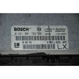 ECU MOTOR BOSCH EDC15M1 0281001793 OPEL 90589740