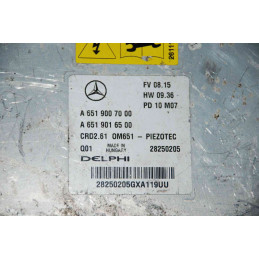 ECU MOTOR DELPHI CRD2.61 28250205 MERCEDES A6519007000