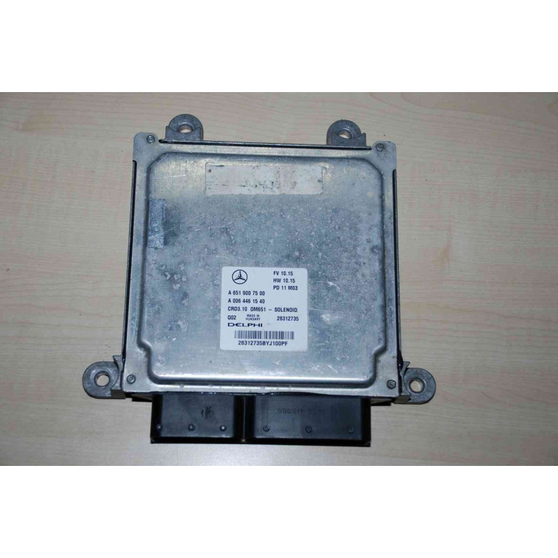 ECU MOTOR DELPHI CRD3.10 28312735 MERCEDES A6519007500