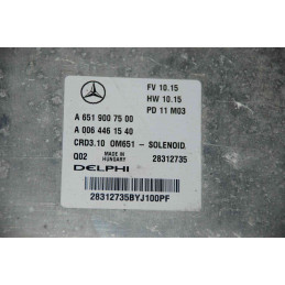 ECU MOTOR DELPHI CRD3.10 28312735 MERCEDES A6519007500