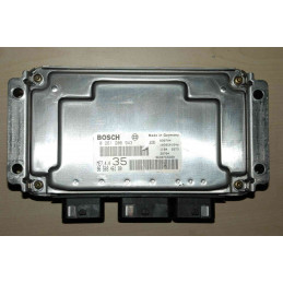 ENGINE ECU BOSCH ME7.4.4 0261206943 PSA 9650346180 - WITH DISABLED IMMOBILIZER (IMMO OFF)