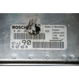 ENGINE ECU BOSCH ME7.4.4 0261206476 PSA 9648548980 - WITH DISABLED IMMOBILIZER (IMMO OFF)