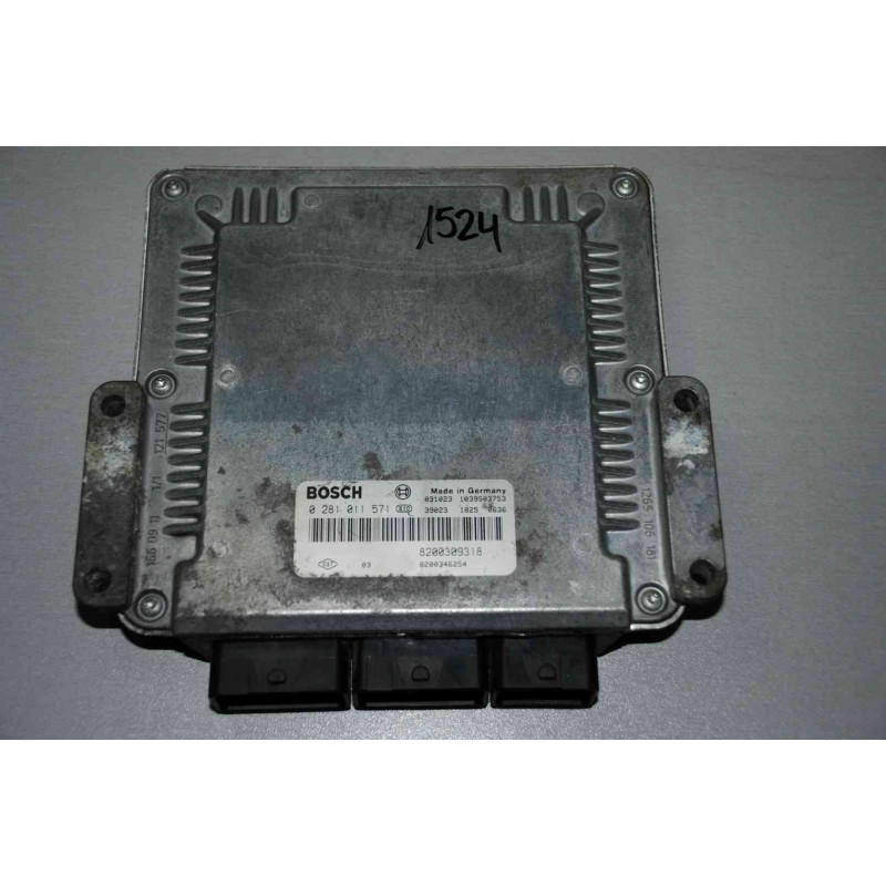 ECU MOTOR BOSCH EDC15C3 0281011571 RENAULT 8200309318 ECU MOTOR BOSCH EDC15C3 0281011571 RENAULT 8200309318