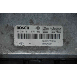 ECU MOTOR BOSCH EDC15C3 0281011571 RENAULT 8200309318