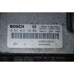 ECU MOTOR BOSCH EDC16CP33 0281012199 RENAULT 8200520036