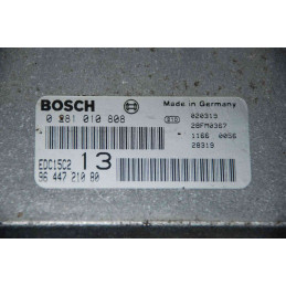 ECU BOSCH EDC15C2-11.1 0281010808 CITROEN C5 I 2.0 HDI 81KW 110HP RHZ 9644721080 - WITH DISABLED IMMOBILIZER (IMMO OFF)