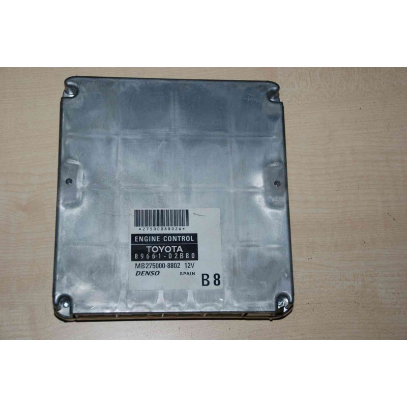 ECU MOTOR DENSO MB275000-8802 TOYOTA 89661-02B80