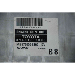 ECU MOTOR DENSO MB275000-8802 TOYOTA 89661-02B80