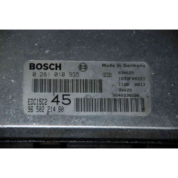 ECU BOSCH EDC15C2-11.1 0281010935 PEUGEOT 307 I 2.0 HDI 66KW 90HP RHY 9650221480 - WITH DISABLED IMMOBILIZER (IMMO OFF)