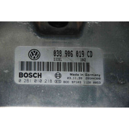 ECU MOTOR BOSCH EDC15P+ 0281010218 VAG 038906019CD