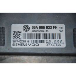 ECU MOTOR SIEMENS SIMOS 7.1A 5WP4027801 VAG 06A906033FH