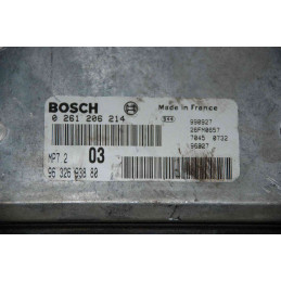 ECU MOTOR BOSCH MP7.2 0261206214 PSA 9632693880