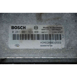 ECU MOTOR BOSCH EDC15C3-3.2 0281001934 RENAULT HOM8200039569 8200078730 - VIRGEN AUTOCODIFICABLE