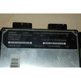 ECU MOTOR LUCAS DCN2 R04080015G PSA 9639587680 