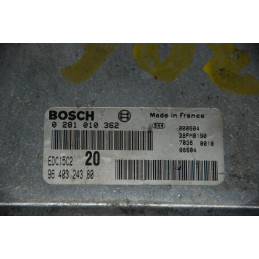 ECU BOSCH EDC15C2-10.1 0281011362 CITROEN C5 I 2.2 HDI 98KW 133CV 4HX 9640324380 - CON INMOVILIZADOR ANULADO (INMO / IMMO OFF)