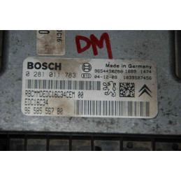 ECU MOTOR BOSCH EDC16C34-2.50 0281011783 PSA 9658556780