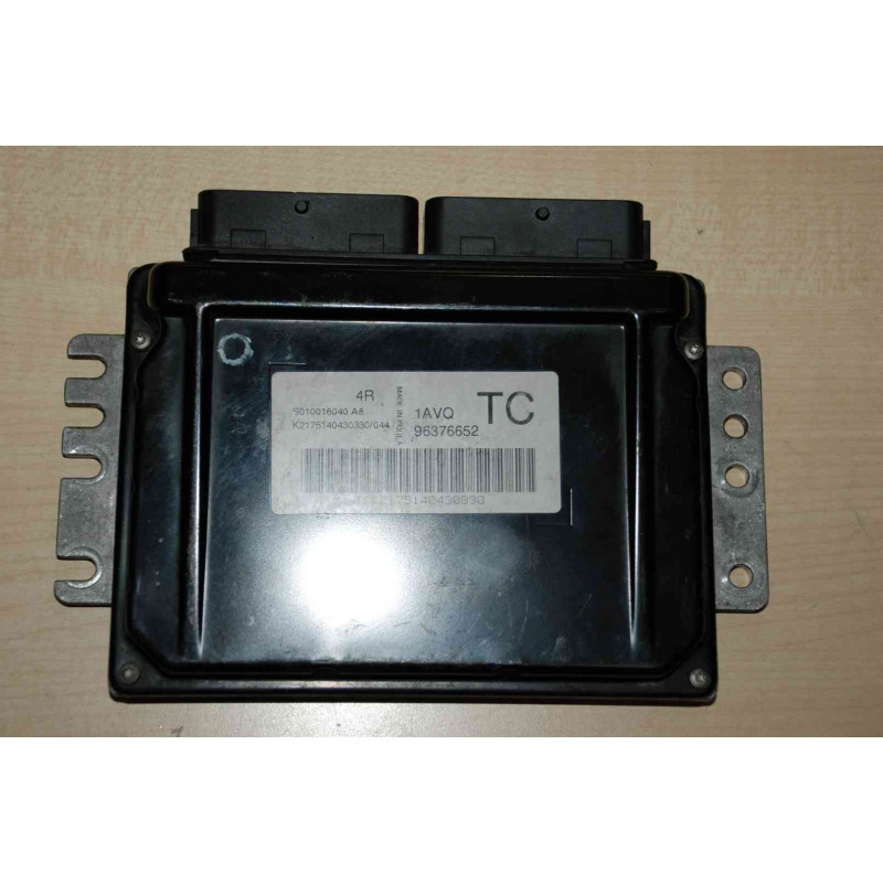 ECU KEMSCO S010016040 DAEWOO KALOS I 1.2i 53KW 72CV 96376652
