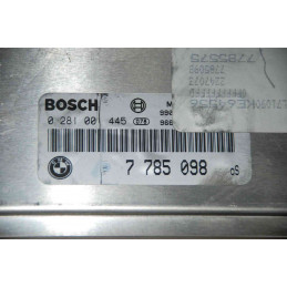 ECU MOTOR BOSCH EDC15M-6.1 0281001445 BMW SERIE 3 320D E46 100KW 136CV 7785098