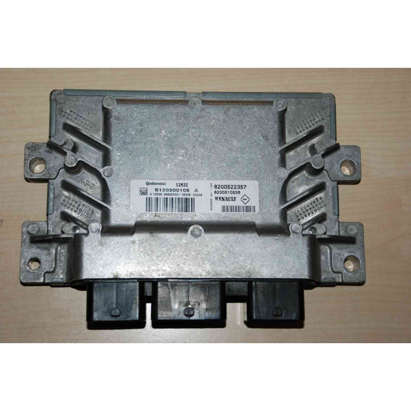 ECU MOTOR SIEMENS SIM 32 S120200105A RENAULT 8200522357