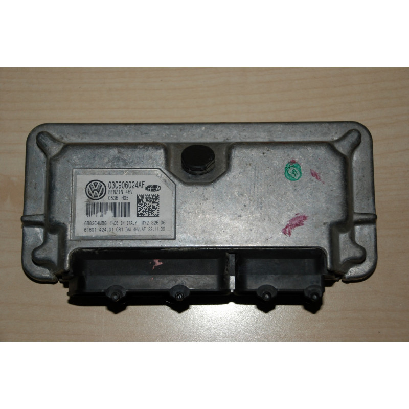 ECU MOTOR MAGNETI MARELLI IAW 4HV.AF 6160142401 VAG 03C906024AF