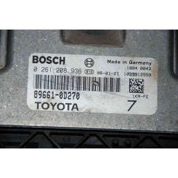 ECU MOTOR BOSCH ME7.9.51 0261208936 TOYOTA 89661-0D270