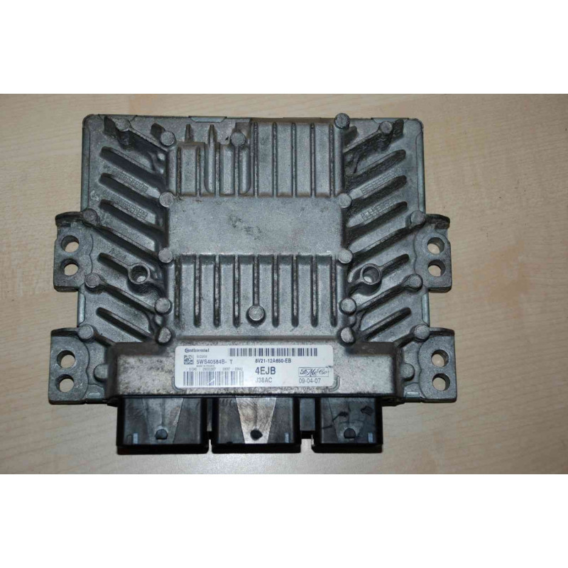 ECU MOTOR SIEMENS SID 206 5WS40584B-T FORD 8V21-12A650-EB