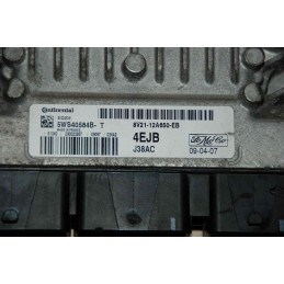 ECU MOTOR SIEMENS SID 206 5WS40584B-T FORD 8V21-12A650-EB