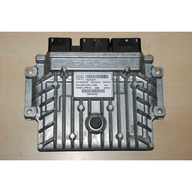 ECU MOTOR DELPHI DCM3.4 R0413C007C PSA 9663548180