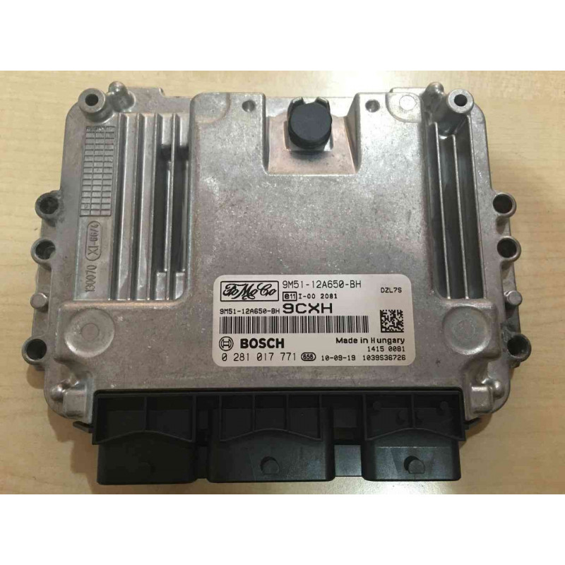 ECU MOTOR BOSCH EDC16C34-5.95 0281017771 FORD 9M51-12A650-BH