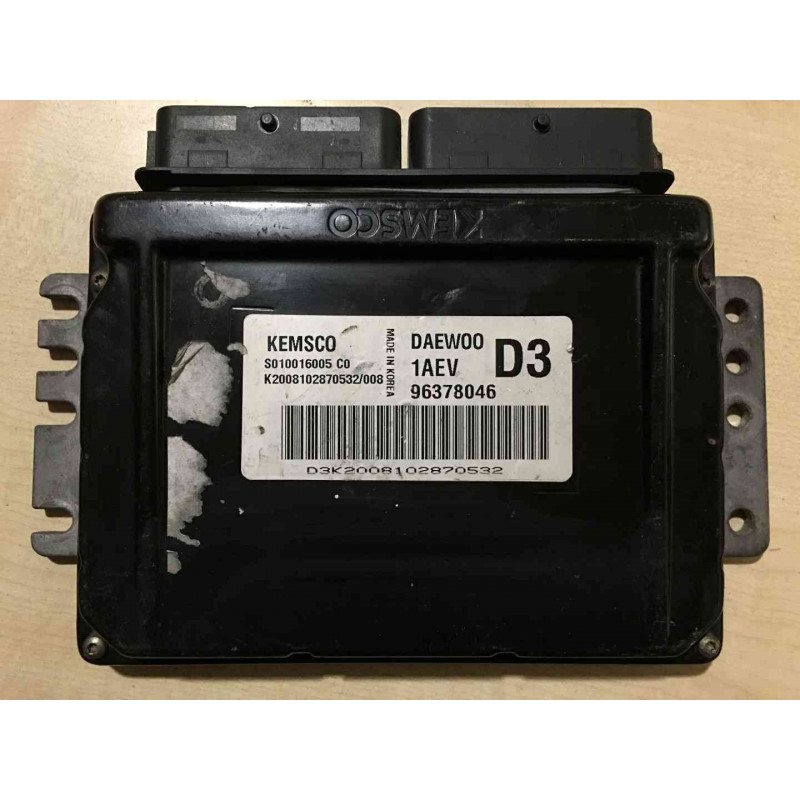 ECU MOTOR KEMSCO S010016030 DAEWOO 96378049