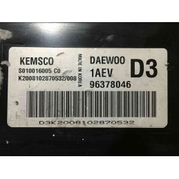 ECU MOTOR KEMSCO S010016030 DAEWOO 96378049