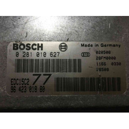ECU BOSCH EDC15C2-11.1 0281010627 PEUGEOT 406 I 2.0 HDI 81KW 110HP RHZ 9642301880 - WITH DISABLED IMMOBILIZER (IMMO OFF)