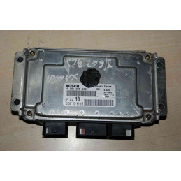 ECU MOTOR BOSCH ME7.4.4 0261206606 PSA 9638765980 - CON INMOVILIZADOR ANULADO (INMO / IMMO OFF)