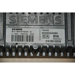 ECU CAJA CAMBIOS SIEMENS TA2000 S118047505C PSA 9646540980