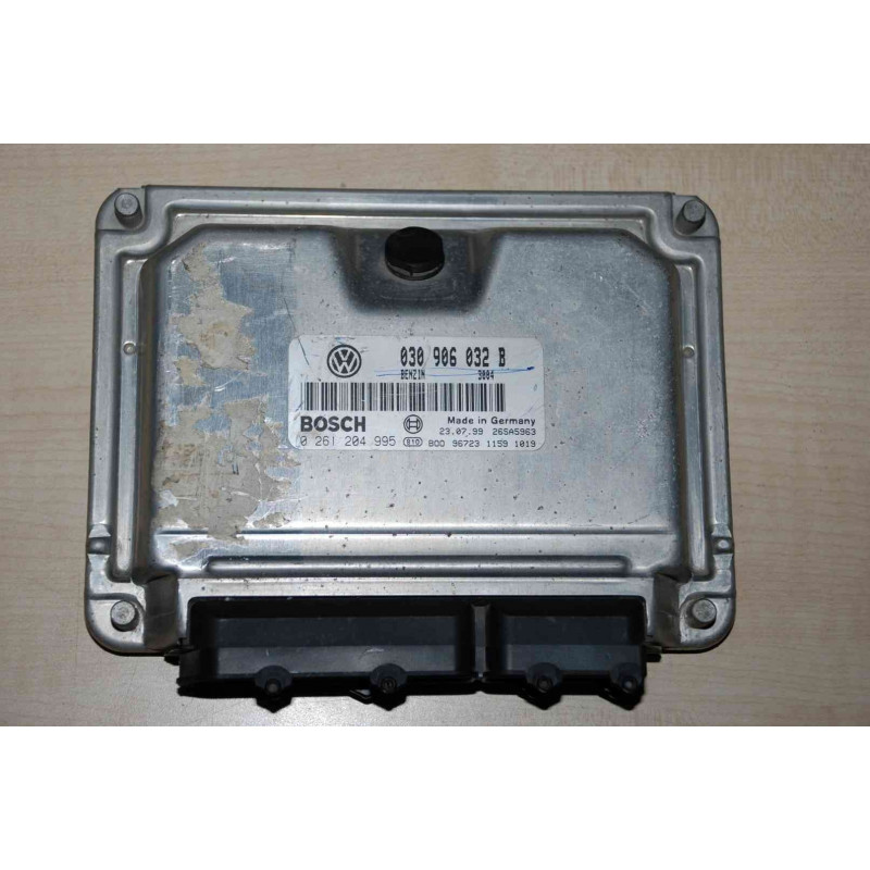 ECU BOSCH ME7.5.10 0261204995 SEAT AROSA I (6H) 1.0i 37KW 50CV ALD 030906032B - CON INMOVILIZADOR ANULADO (INMO / IMMO OFF)