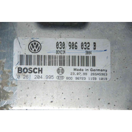 ECU BOSCH ME7.5.10 0261204995 SEAT AROSA I (6H) 1.0i 37KW 50CV ALD 030906032B - CON INMOVILIZADOR ANULADO (INMO / IMMO OFF)