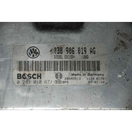 ECU MOTOR BOSCH EDC15P+ 0281010671 VAG 038906019AG