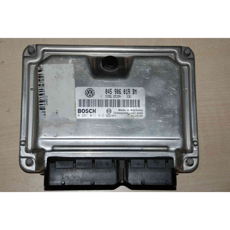 ECU MOTOR BOSCH EDC15P+22.4.2 0281011412 VAG 045906019BM ECU MOTOR BOSCH EDC15P+22.4.2 0281011412 VAG 045906019BM