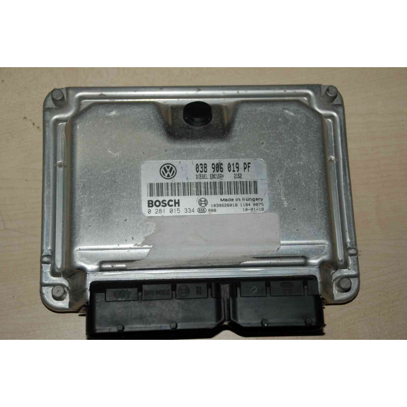 ECU MOTOR BOSCH EDC15P+ 0281015334 VAG 038906019PF