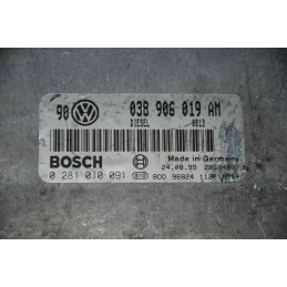 ECU MOTOR BOSCH EDC15P-6.3.2 0281010091 VAG 038906019AM