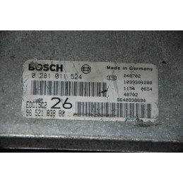 ECU BOSCH EDC15C2-11.1 0281011524 CITROEN C5 I 2.0 HDI 81KW 110CV RHZ 9652183880 - CON INMOVILIZADOR ANULADO (IMMO OFF)